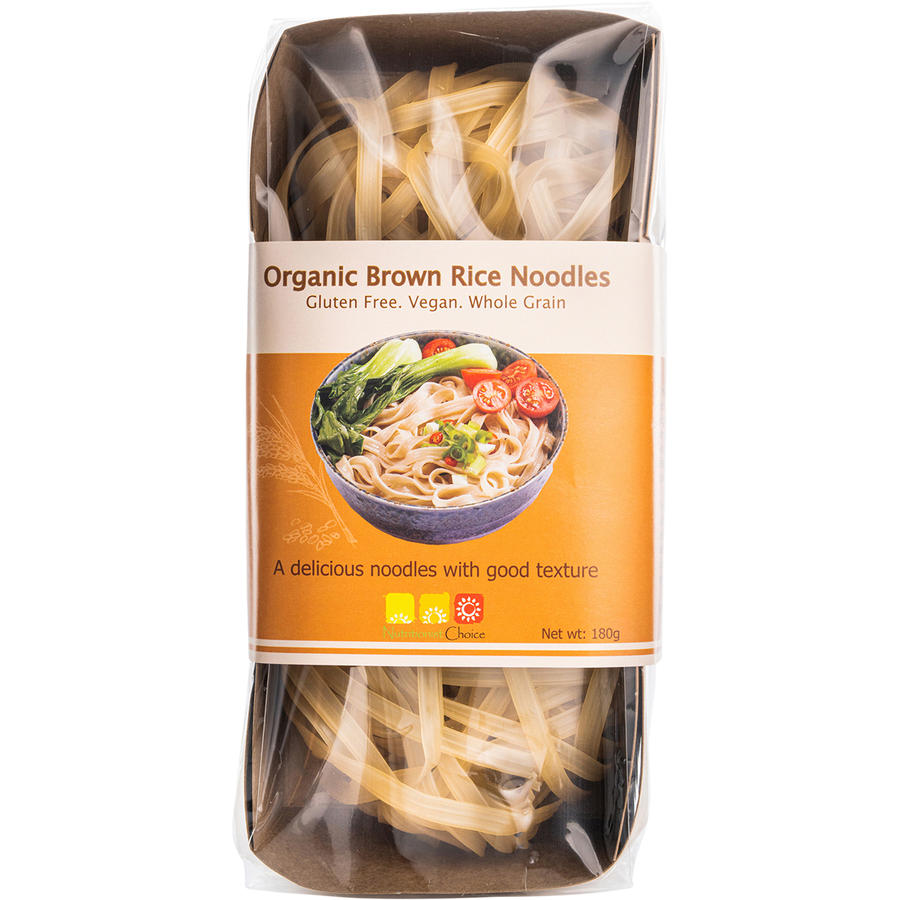 Rice Noodles Organic Brown