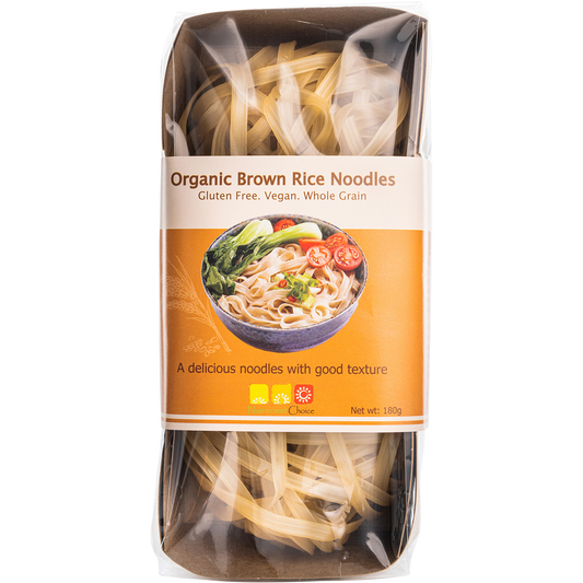 Rice Noodles Organic Brown