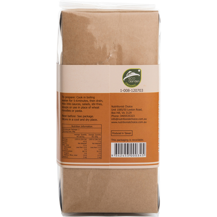 Rice Noodles Organic Brown