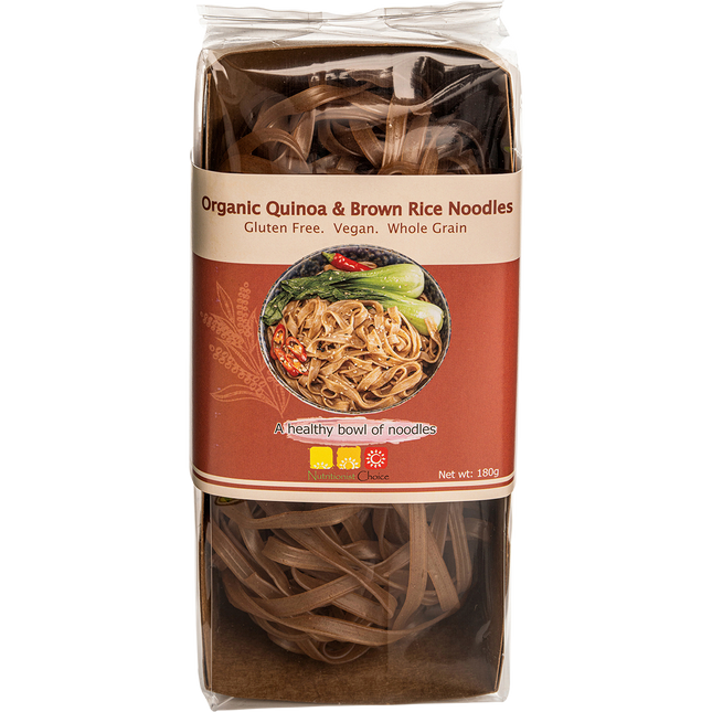 Rice Noodles Organic Quinoa & Brown