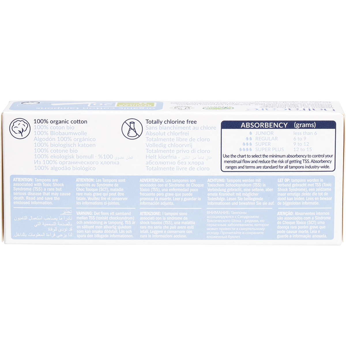 Tampons (Non-Applicator) Regular