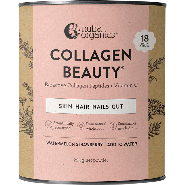 Nutra Naturals Collagen Beauty Watermelon Strawberry