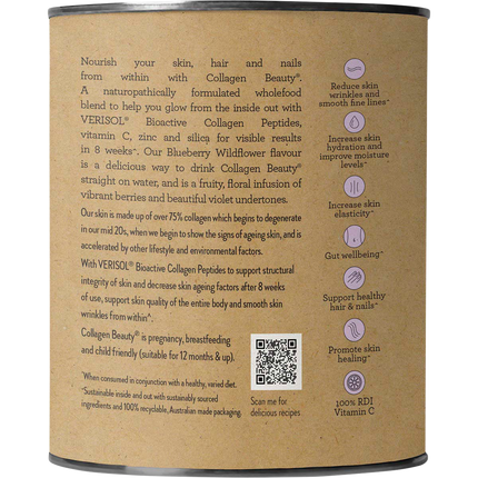 Nutra Naturals Collagen Beauty Blueberry Wildflower