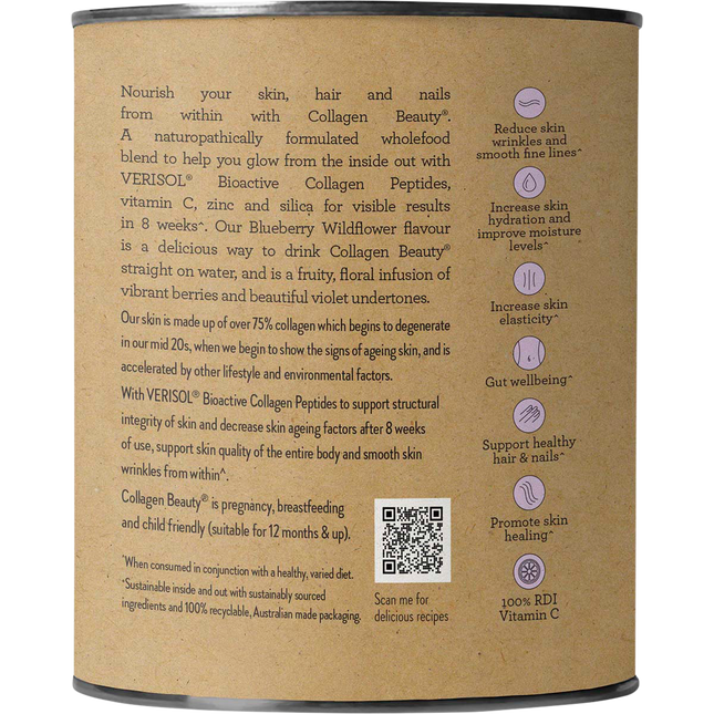 Nutra Naturals Collagen Beauty Blueberry Wildflower