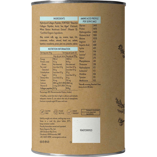 Nutra Naturals Collagen Joints + Bones