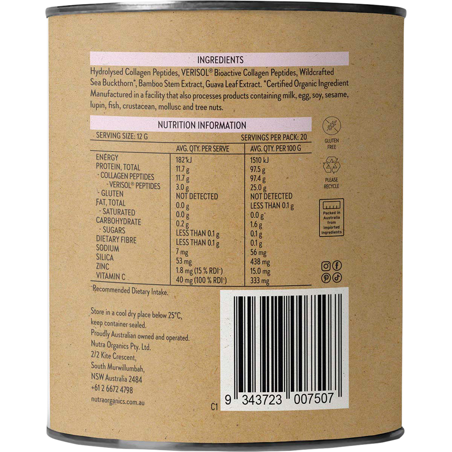 Nutra Naturals Collagen Beauty