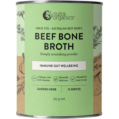 Beef Bone Broth Garden Herb
