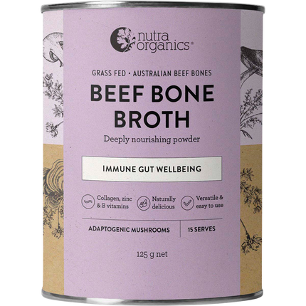 Nutra Naturals Beef Bone Broth Adaptogenic Mushrooms
