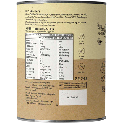 Beef Bone Broth Turmeric