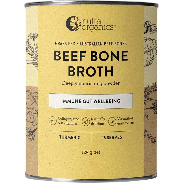 Nutra Naturals Beef Bone Broth Turmeric