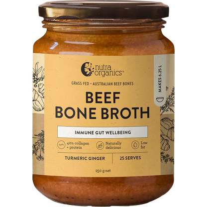 Beef Bone Broth Concentrate Turmeric Ginger