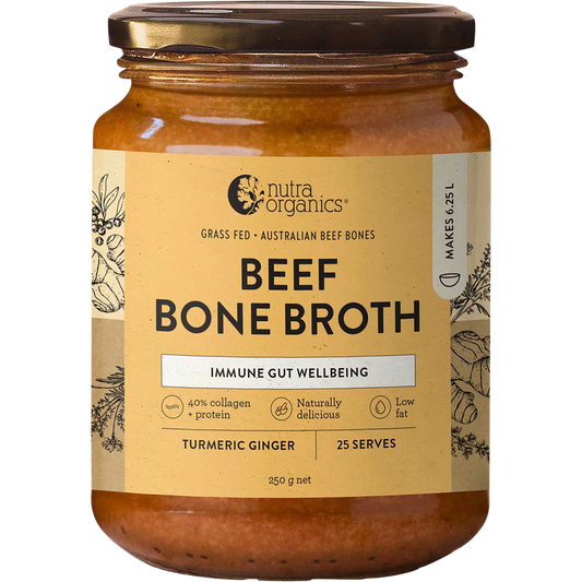 Beef Bone Broth Concentrate Turmeric Ginger