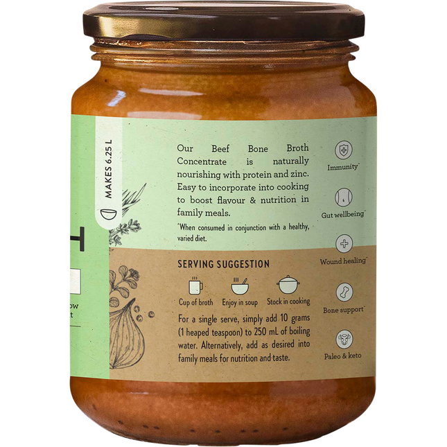 Beef Bone Broth Concentrate Native Herbs