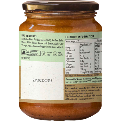 Beef Bone Broth Concentrate Native Herbs