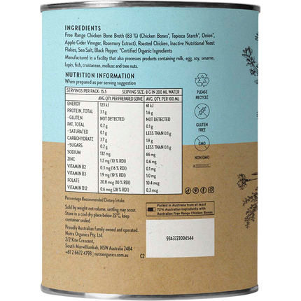 Nutra Naturals Chicken Bone Broth Homestyle Original