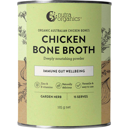 Chicken Bone Broth Garden Herb