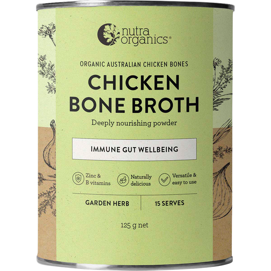 Chicken Bone Broth Garden Herb