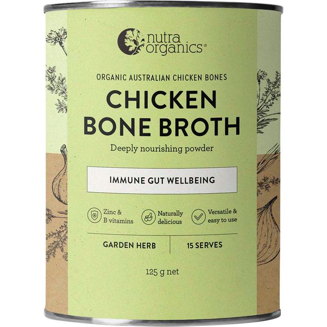 Chicken Bone Broth Garden Herb