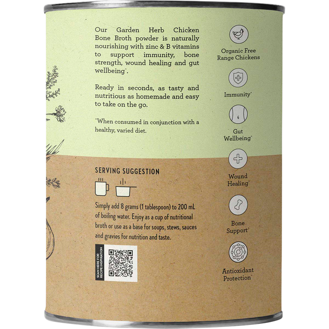 Nutra Naturals Chicken Bone Broth Garden Herb