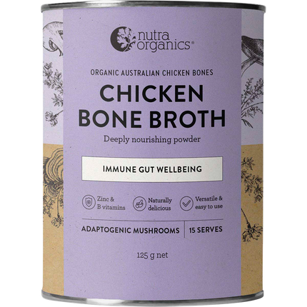 Nutra Naturals Chicken Bone Broth Adaptogenic Mushrooms
