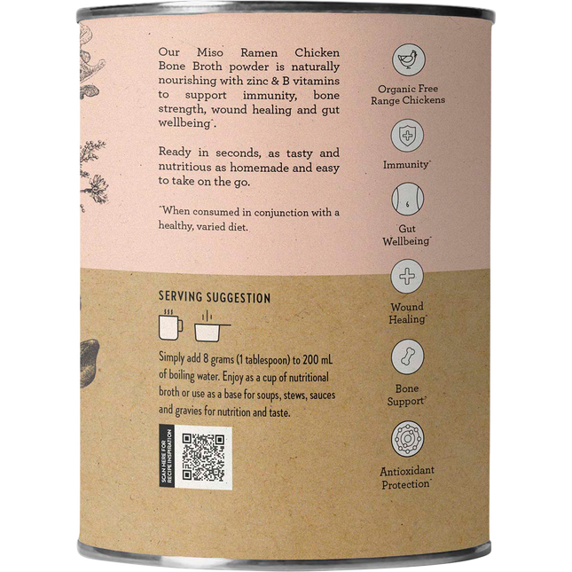 Nutra Naturals Chicken Bone Broth Miso Ramen