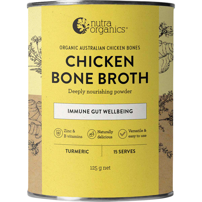Nutra Naturals Chicken Bone Broth Turmeric