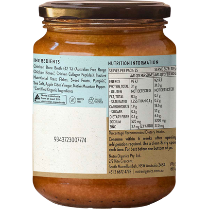 Nutra Naturals Chicken Bone Broth Concentrate Natural