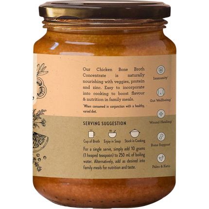 Nutra Naturals Chicken Bone Broth Concentrate Lemon & Paprika