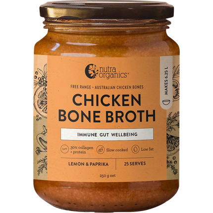 Nutra Naturals Chicken Bone Broth Concentrate Lemon & Paprika