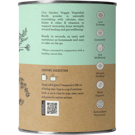 Nutra Naturals Vegetable Broth Garden Veggie