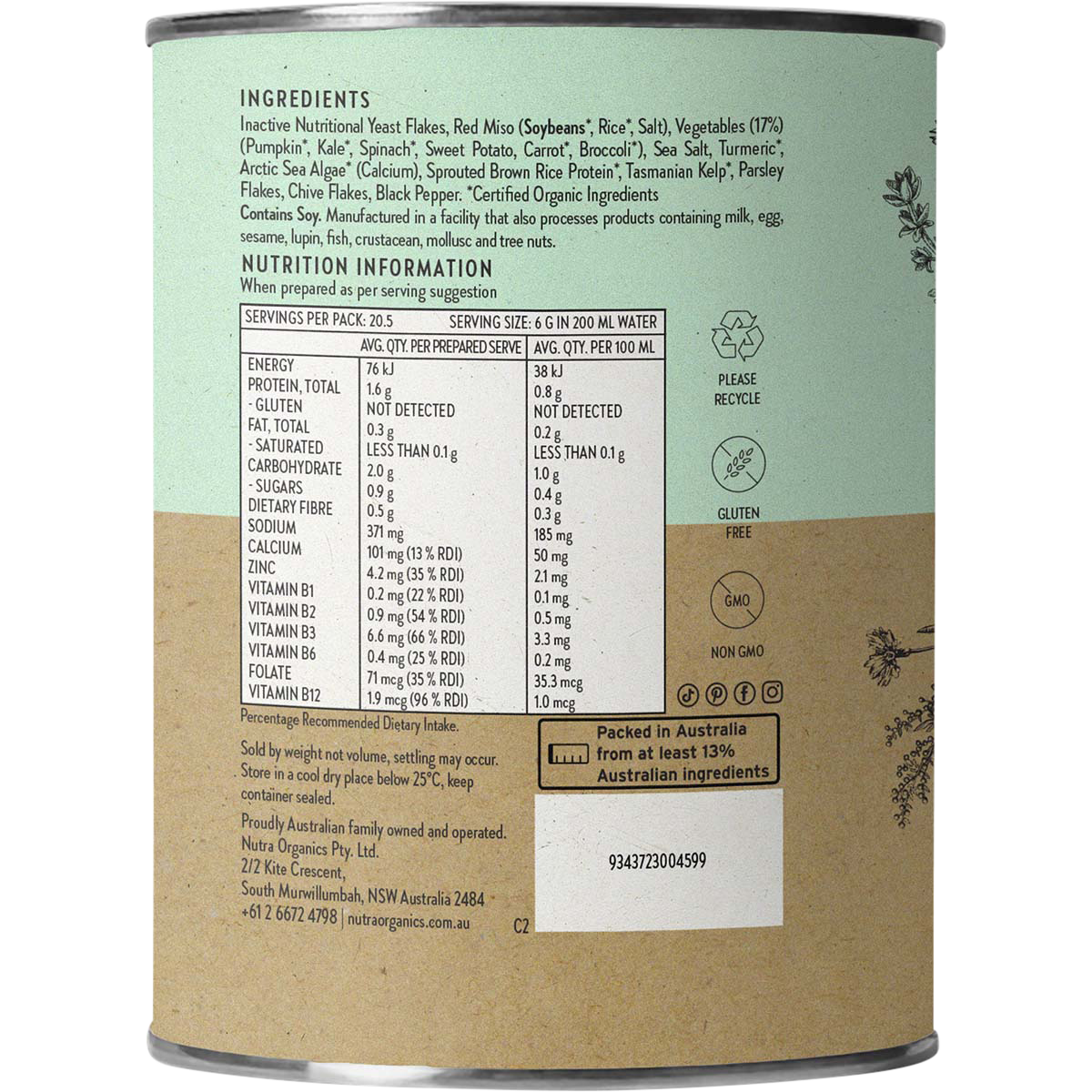 Vegetable Broth Garden Veggie