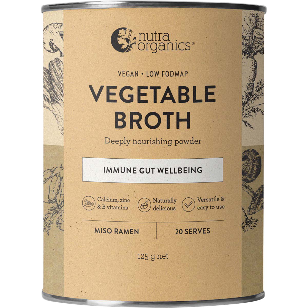 Vegetable Broth Miso Ramen