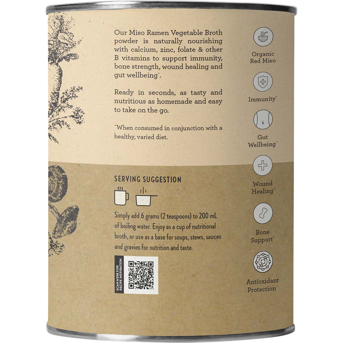 Vegetable Broth Miso Ramen