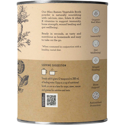 Nutra Naturals Vegetable Broth Miso Ramen