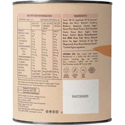 Nutra Naturals Choc Whiz