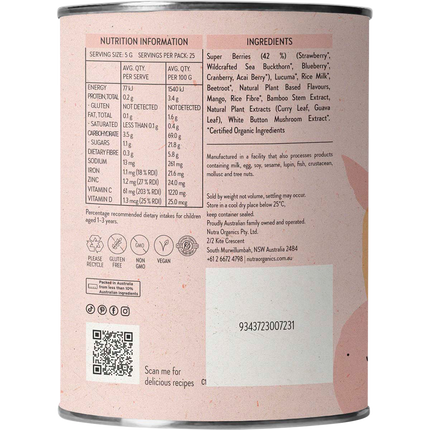 Nutra Naturals Berry Immune