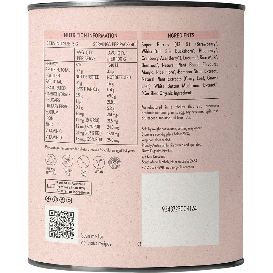 Nutra Naturals Berry Immune