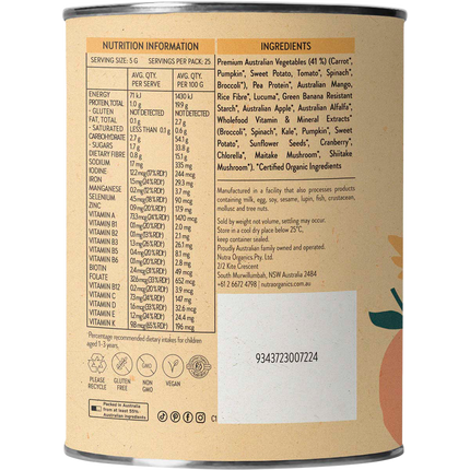 Nutra Naturals Veggie Hero