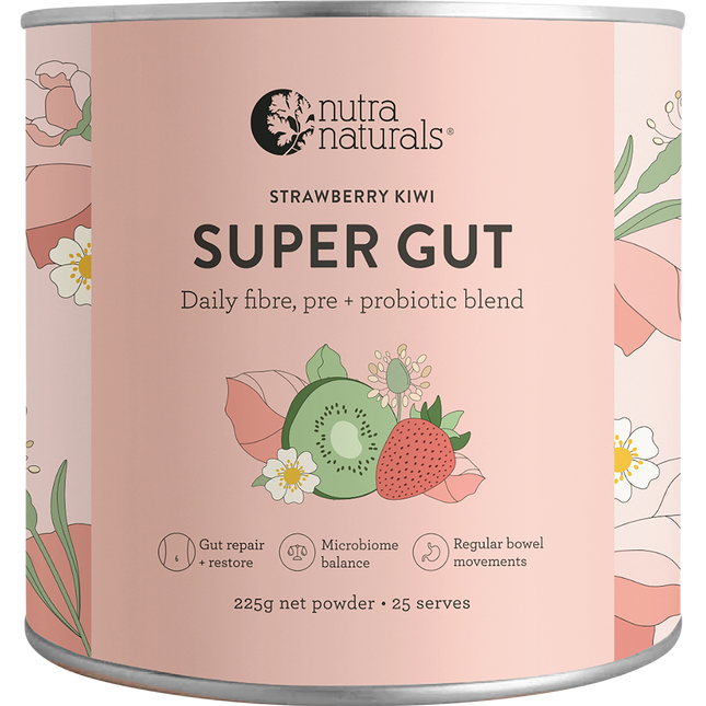 Nutra Naturals Super Gut Strawberry Kiwi