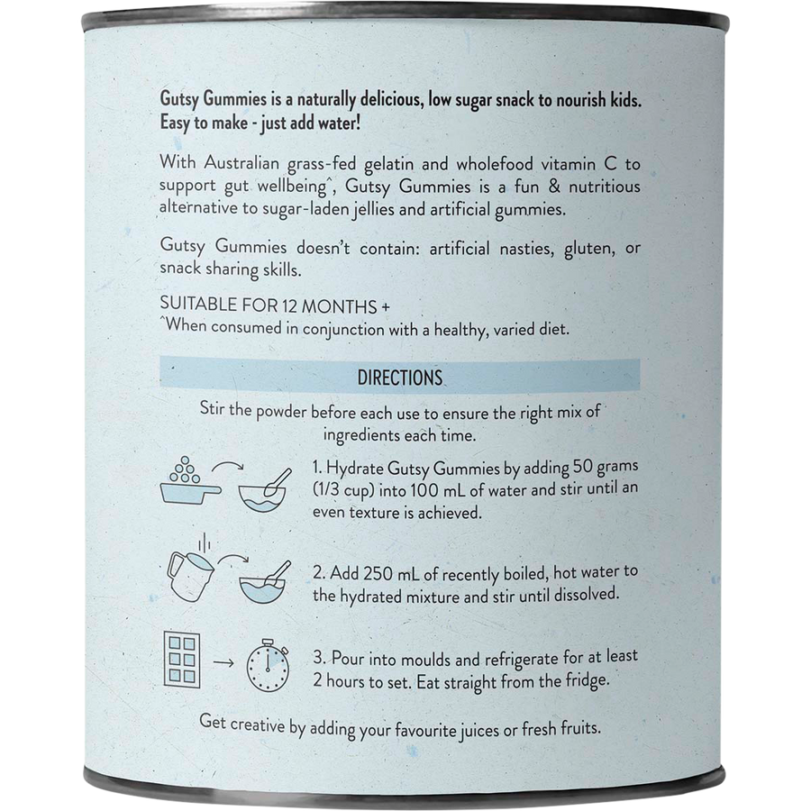 Nutra Naturals Gutsy Gummies Blueberry