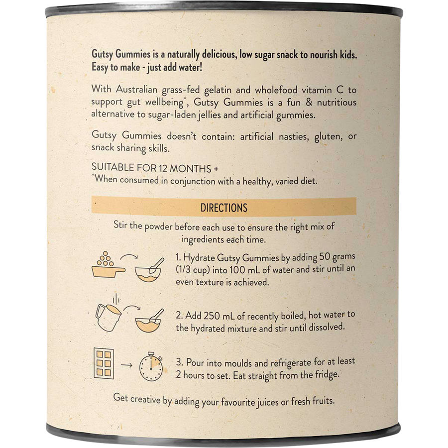 Nutra Naturals Gutsy Gummies Mango