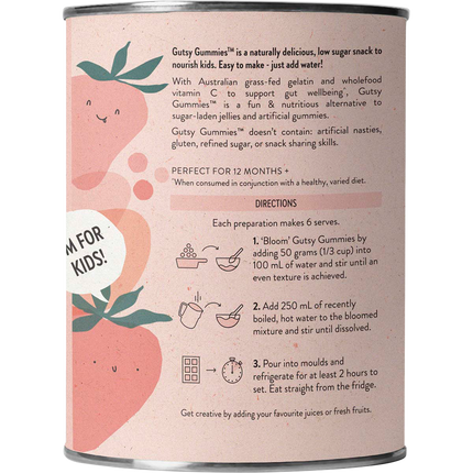 Nutra Naturals Gutsy Gummies Strawberry