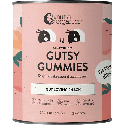 Nutra Naturals Gutsy Gummies Strawberry