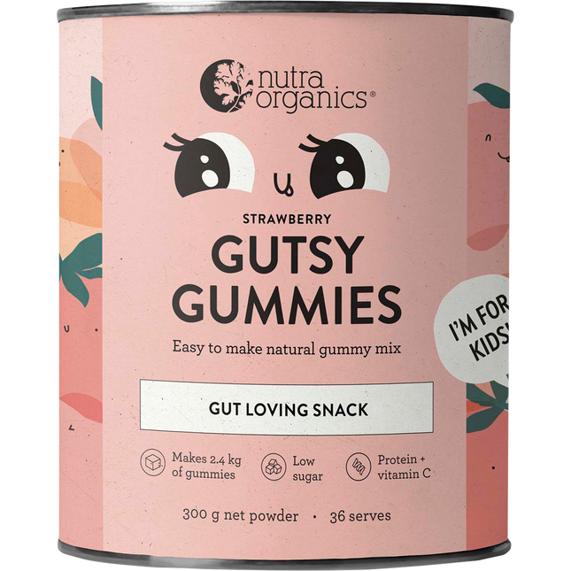 Nutra Naturals Gutsy Gummies Strawberry