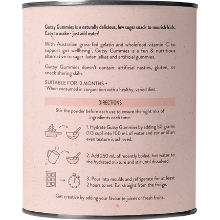 Nutra Naturals Gutsy Gummies Strawberry