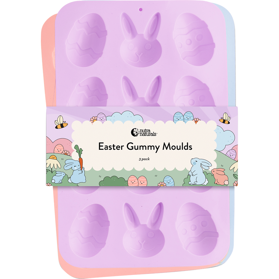 NUTRA ORGANICS Gummy Moulds Easter 3pk