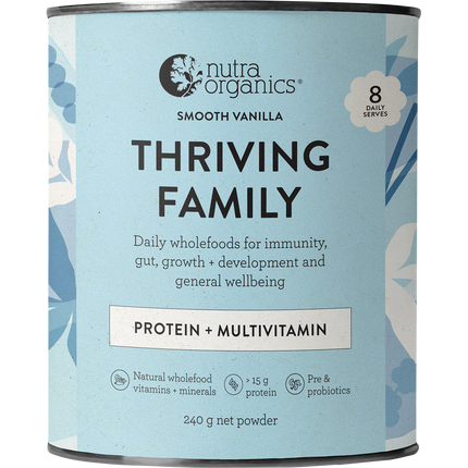 Nutra Naturals Thriving Family Smooth Vanilla