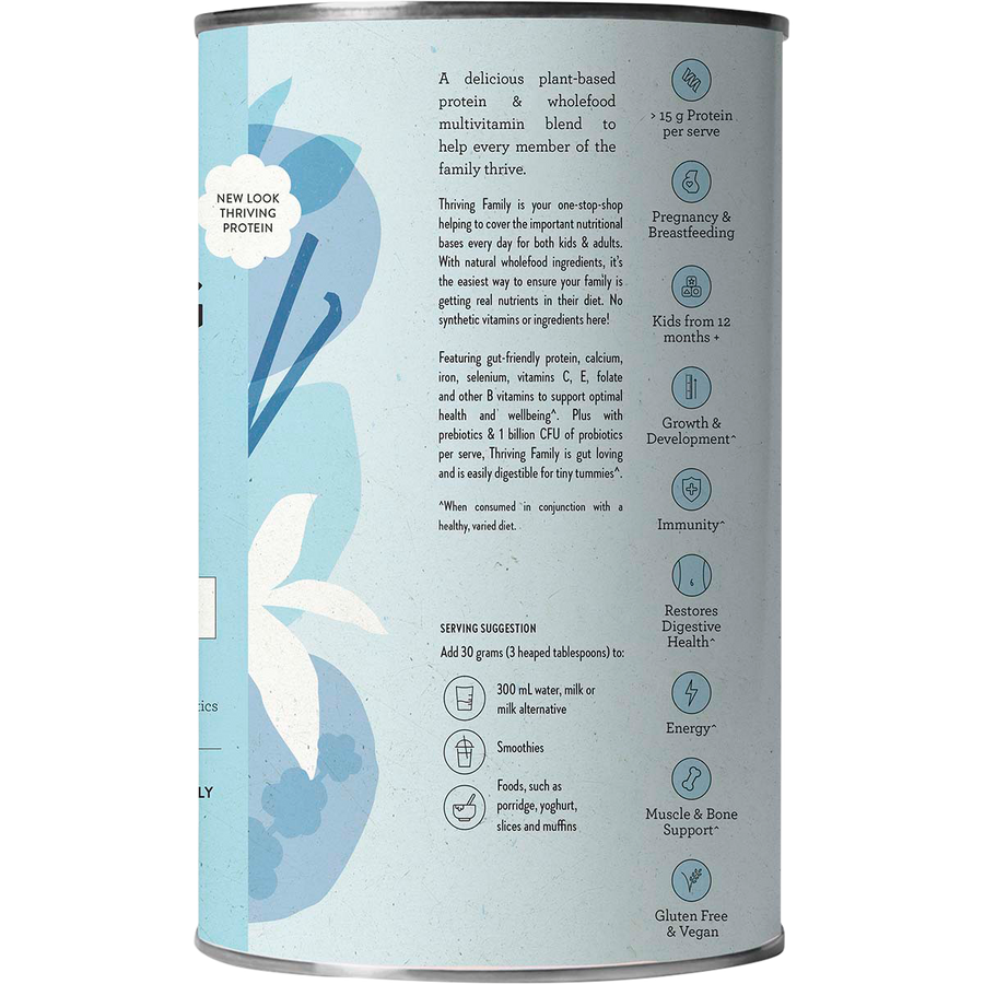 Nutra Naturals Thriving Family Smooth Vanilla