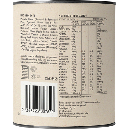 Nutra Naturals Thriving Family Double Choc