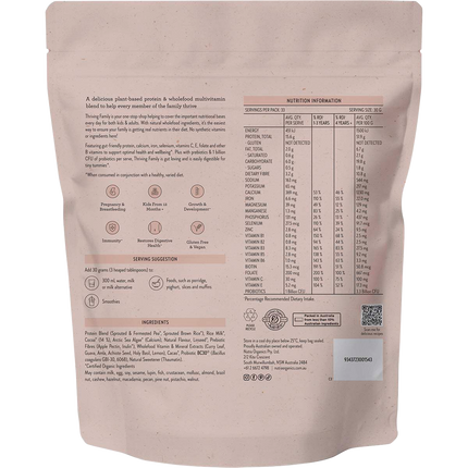 Nutra Naturals Thriving Family Double Choc